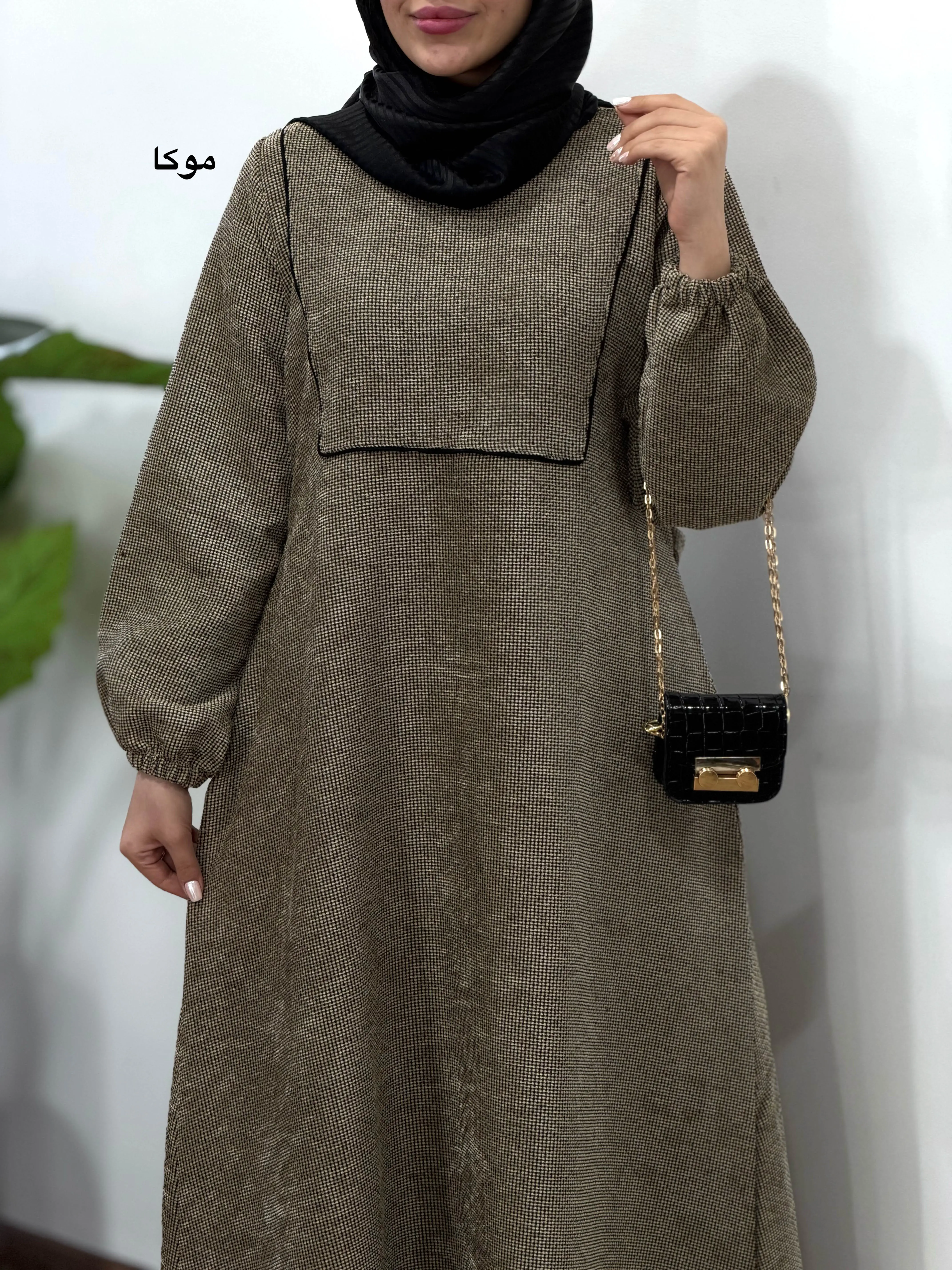 پیراهن مانتویی لمروز الیزا